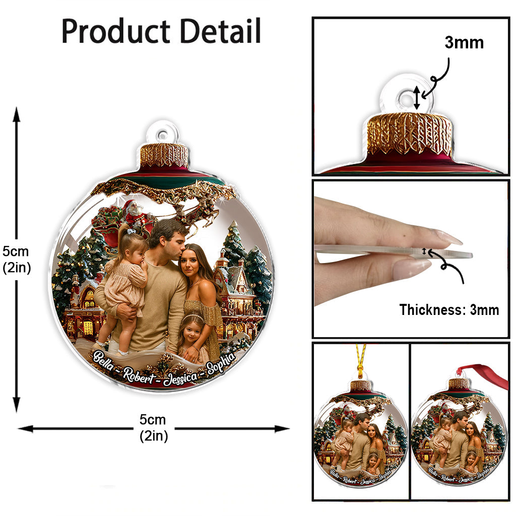 This Is Us - Personalized Family Custom Shaped Ornament