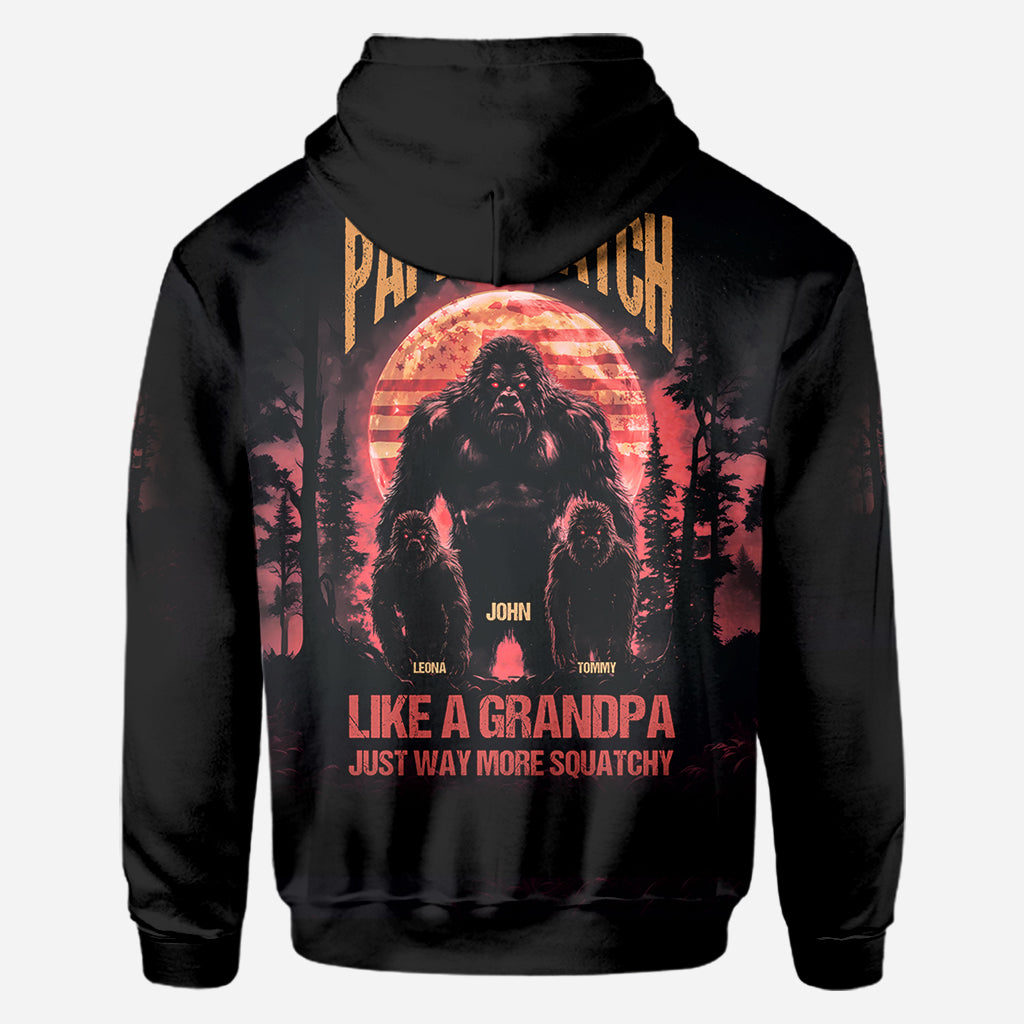 Papasquatch - T-shirt personnalisé pour papa
