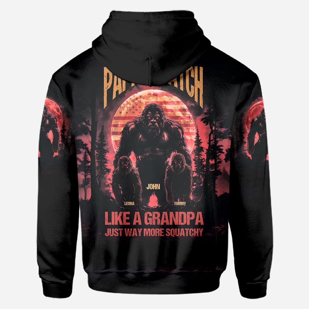 Papasquatch - T-shirt personnalisé pour papa