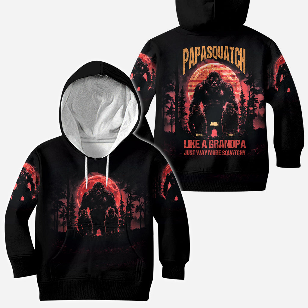 Papasquatch - T-shirt personnalisé pour papa