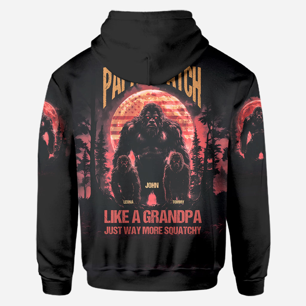 Papasquatch - T-shirt personnalisé pour papa