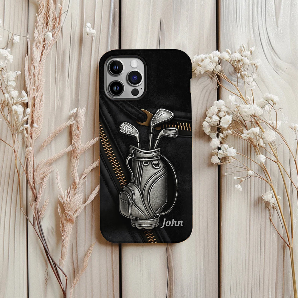 Golf Is A Good Walk Spoiled - Personalized Golf Full Print Phone Case