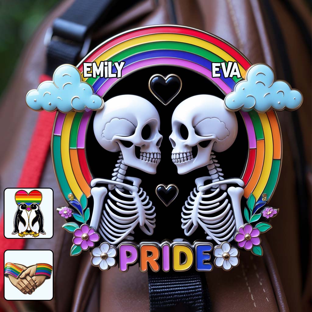 Be Kind Be Proud - Personalized LGBT Support Pin