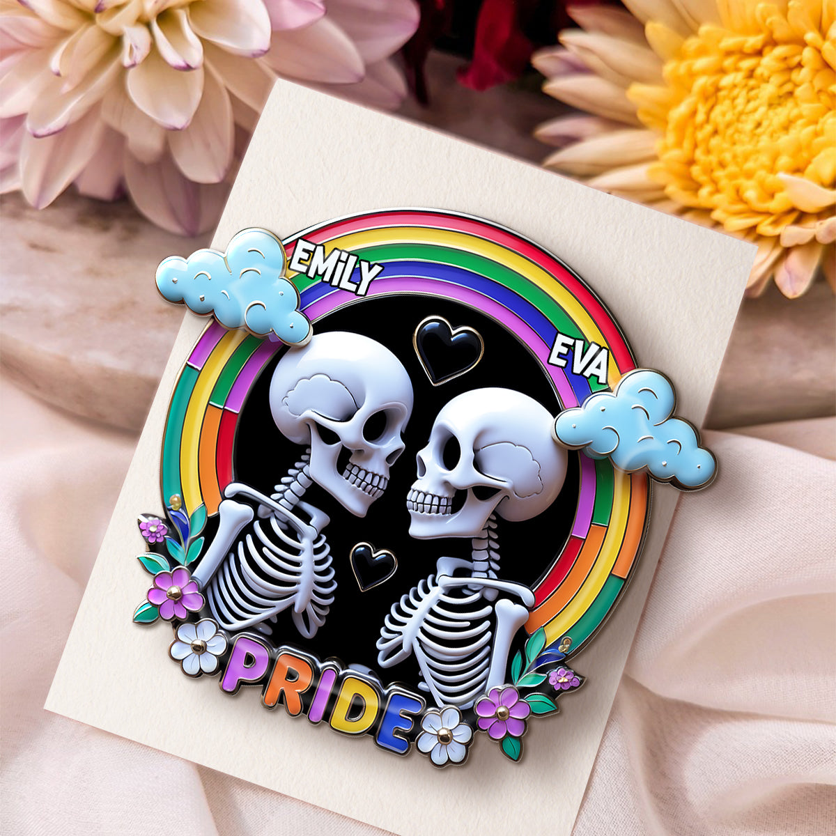 Be Kind Be Proud - Personalized LGBT Support Pin