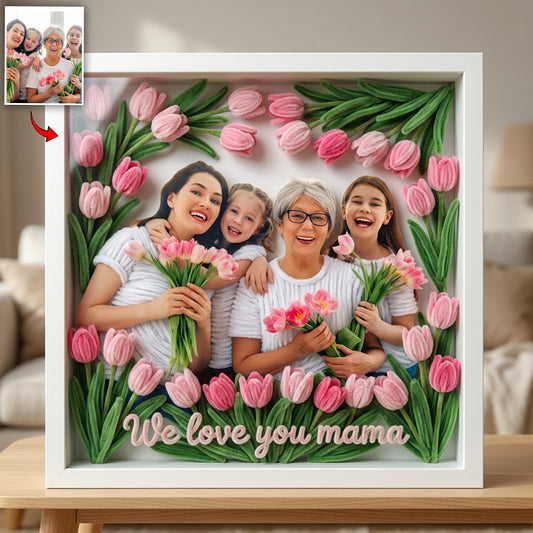 Idée Cadeau Maman - Plaque Acrylique Personnalisée en Forme Sur Mesure