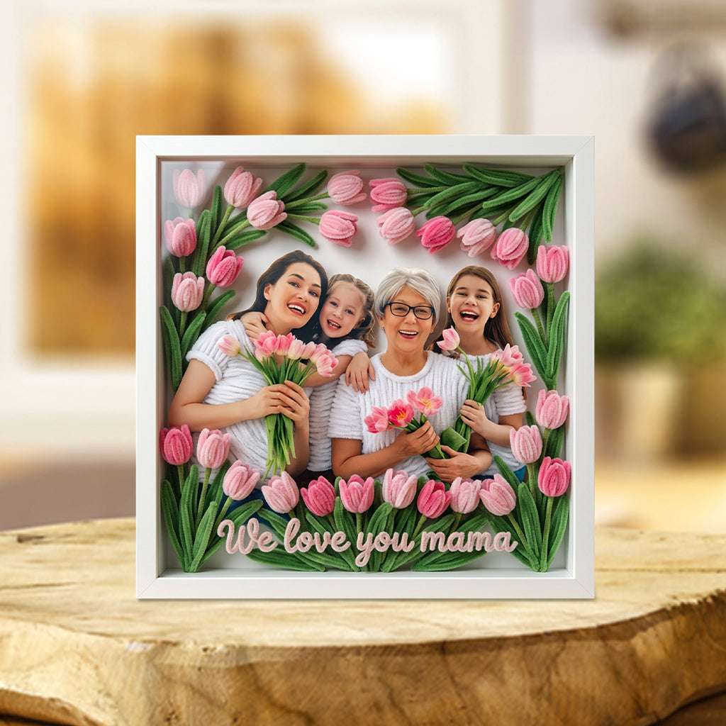 Idée Cadeau Maman - Plaque Acrylique Personnalisée en Forme Sur Mesure