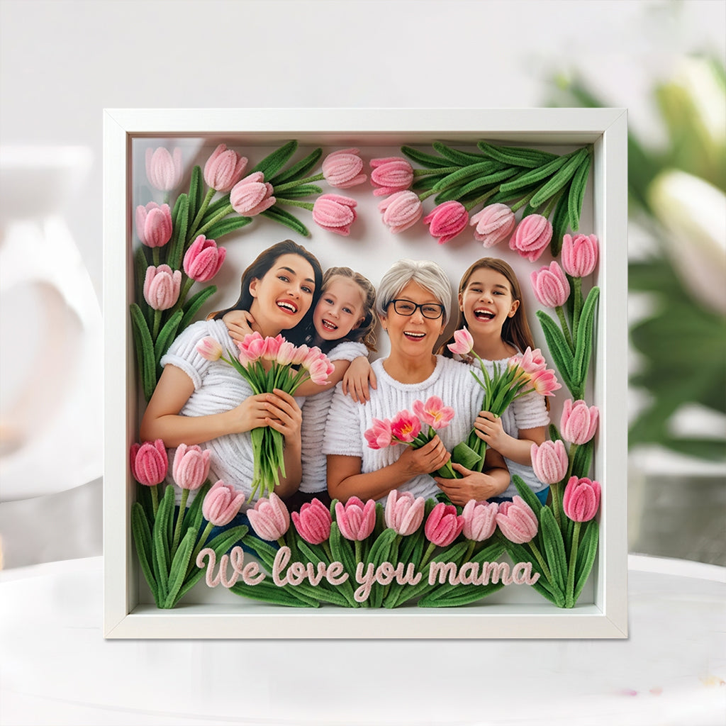 Idée Cadeau Maman - Plaque Acrylique Personnalisée en Forme Sur Mesure