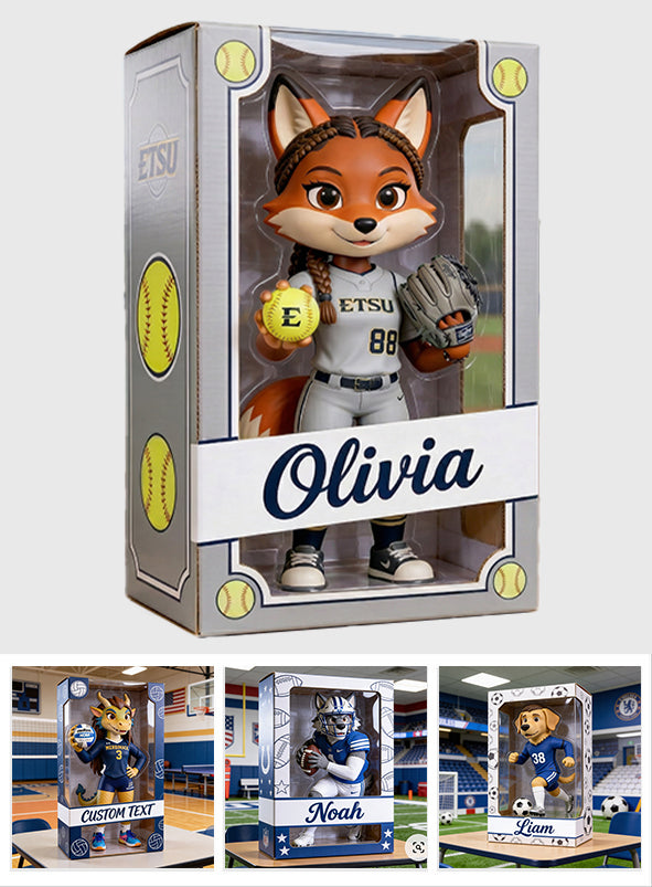 Fursona Box - Plaque Acrylique Personnalisée en Forme de Fursona