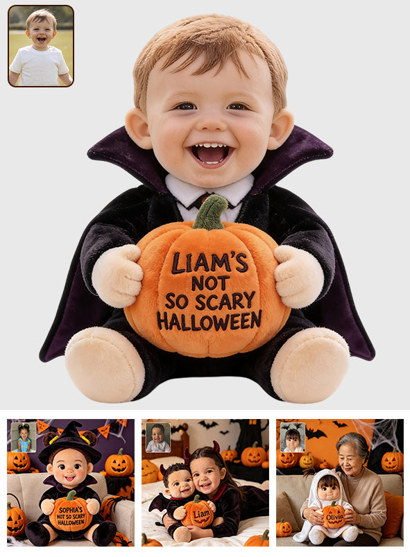 Kids Halloween Cosplay - Personalized Kid Premium Faux Fur Pillow