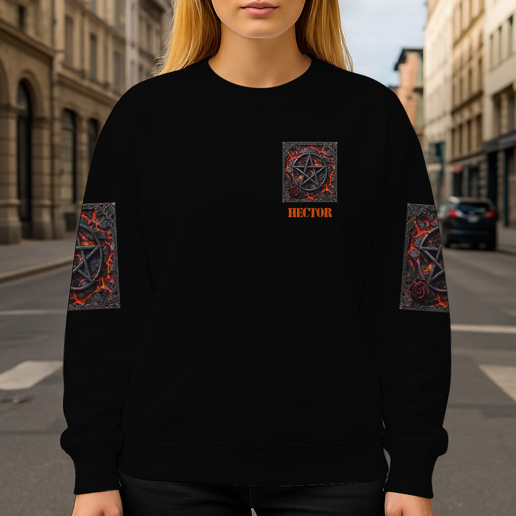 T-shirt personnalisé « Sorcière violette » - Sorcière intégrale