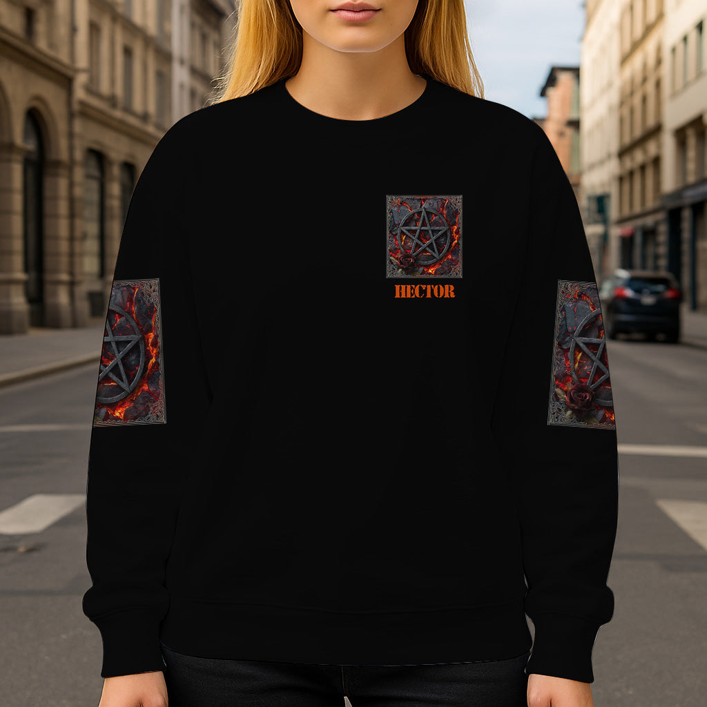 T-shirt personnalisé « Sorcière violette » - Sorcière intégrale