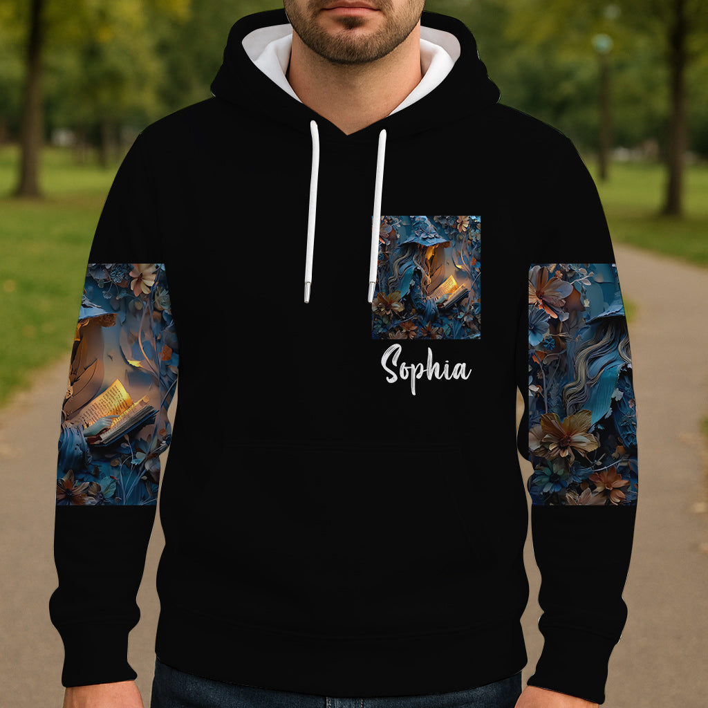 Purple Witch - Personalized Witch All Over Shirt