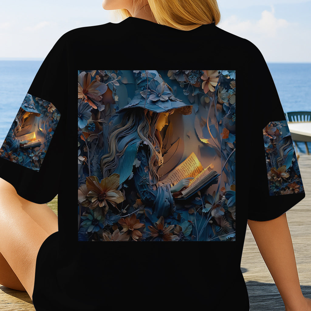 Purple Witch - Personalized Witch All Over Shirt