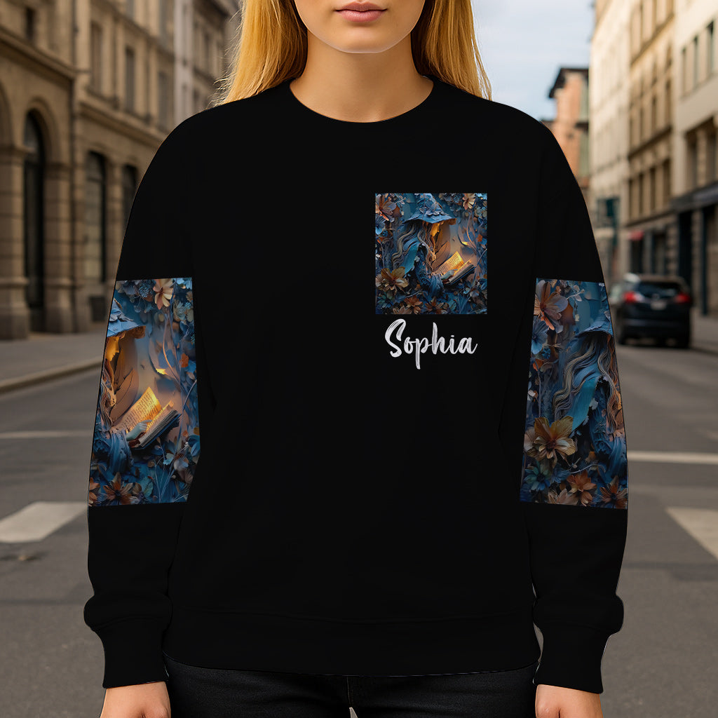 Purple Witch - Personalized Witch All Over Shirt