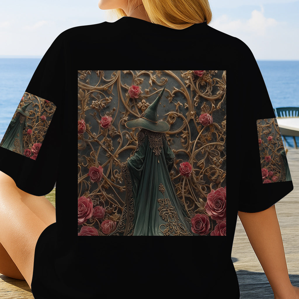 T-shirt personnalisé Sorcière Violette - T-shirt Sorcière Intégrale