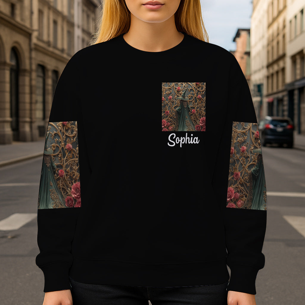 T-shirt personnalisé Sorcière Violette - T-shirt Sorcière Intégrale