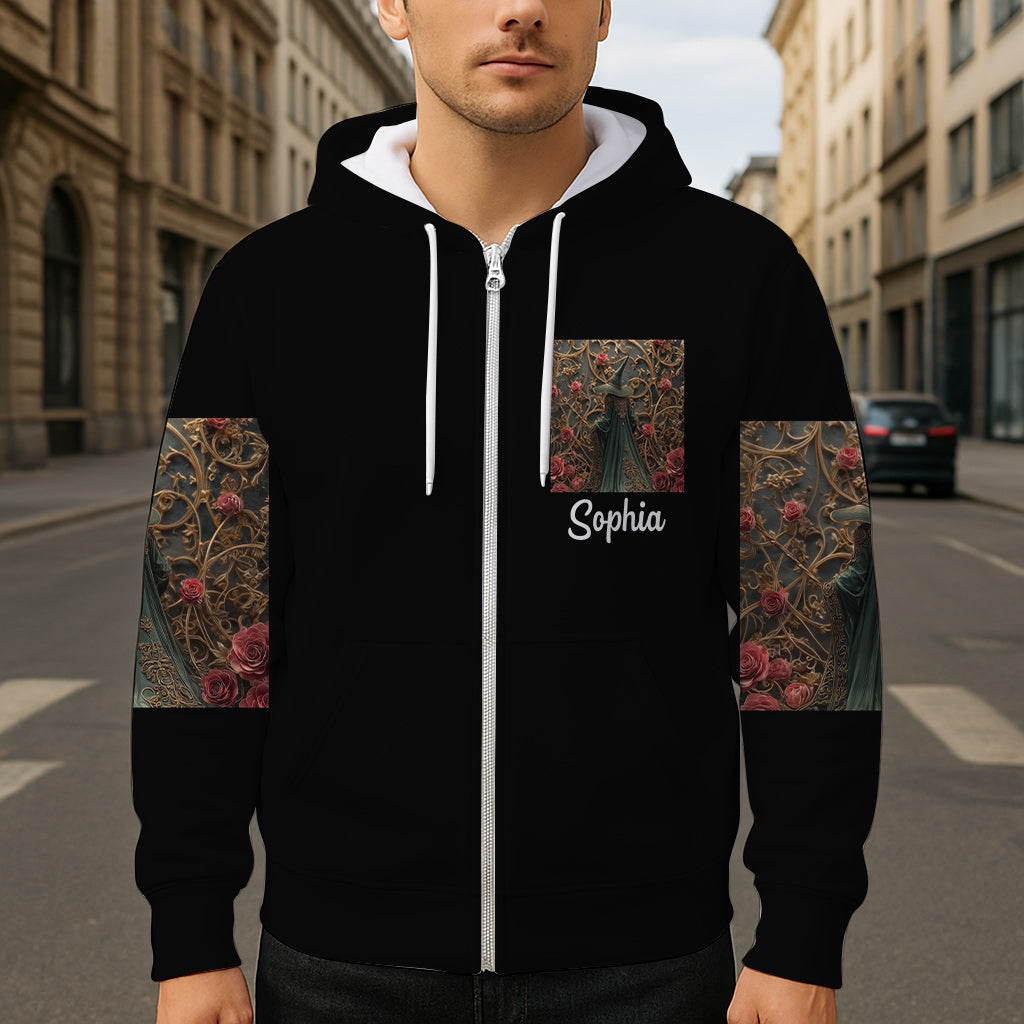 T-shirt personnalisé Sorcière Violette - T-shirt Sorcière Intégrale