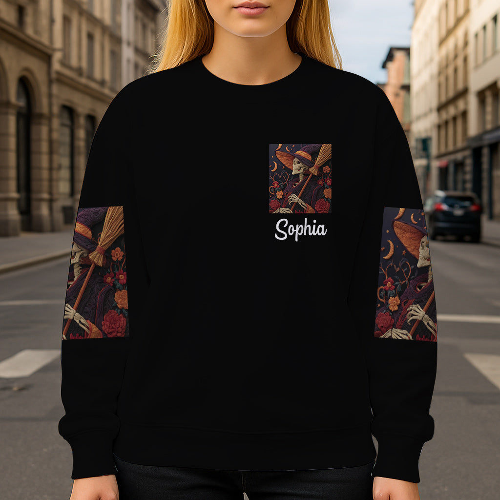 T-shirt personnalisé Sorcière Violette - T-shirt Sorcière Intégrale