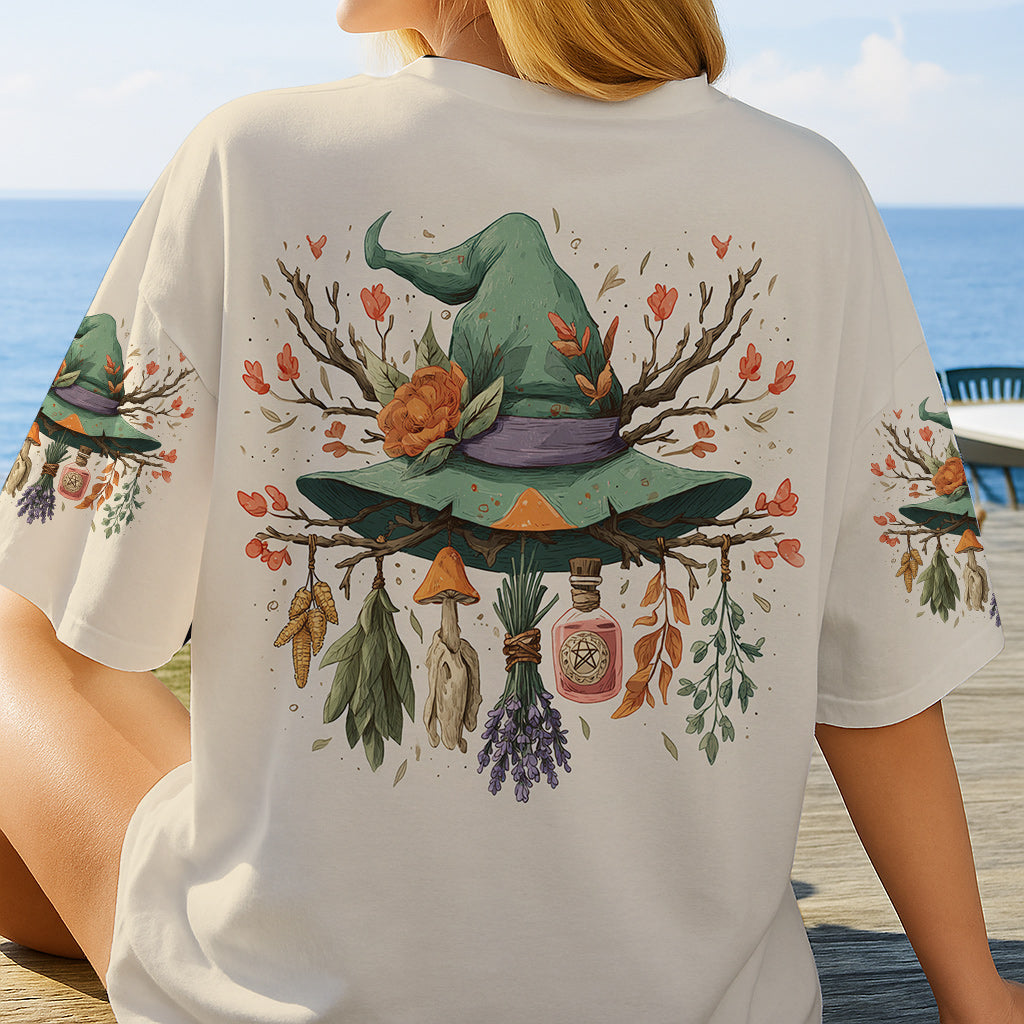 T-shirt personnalisé Sorcière Violette - T-shirt Sorcière Intégrale