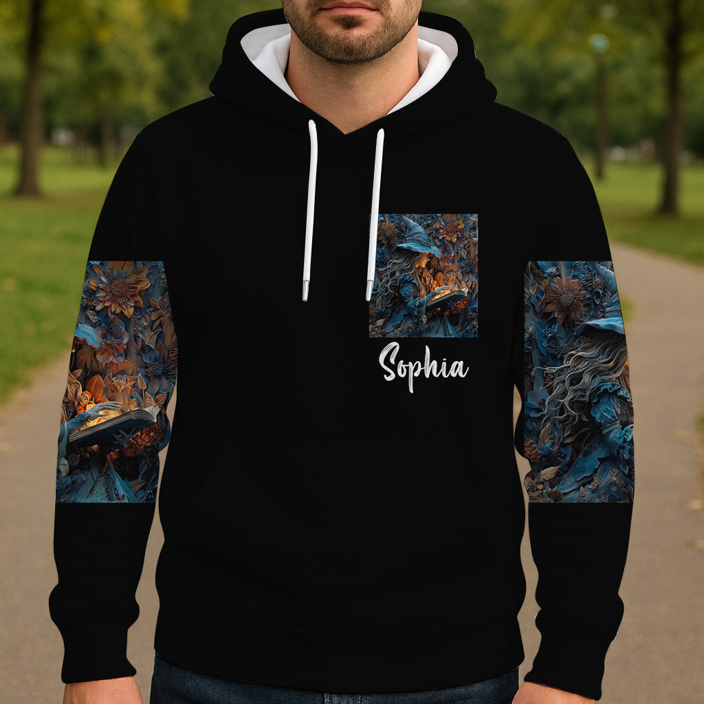 T-shirt personnalisé Sorcière Violette - T-shirt Sorcière Intégrale