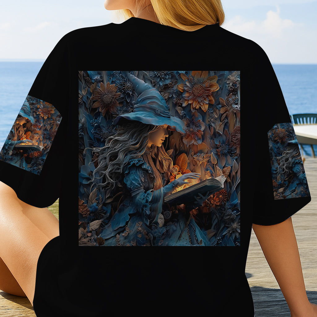 T-shirt personnalisé Sorcière Violette - T-shirt Sorcière Intégrale