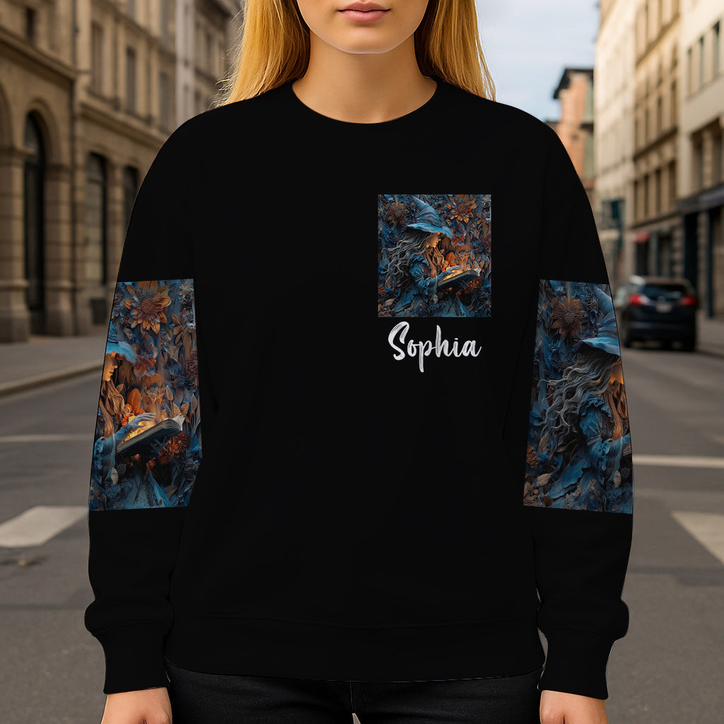 T-shirt personnalisé Sorcière Violette - T-shirt Sorcière Intégrale