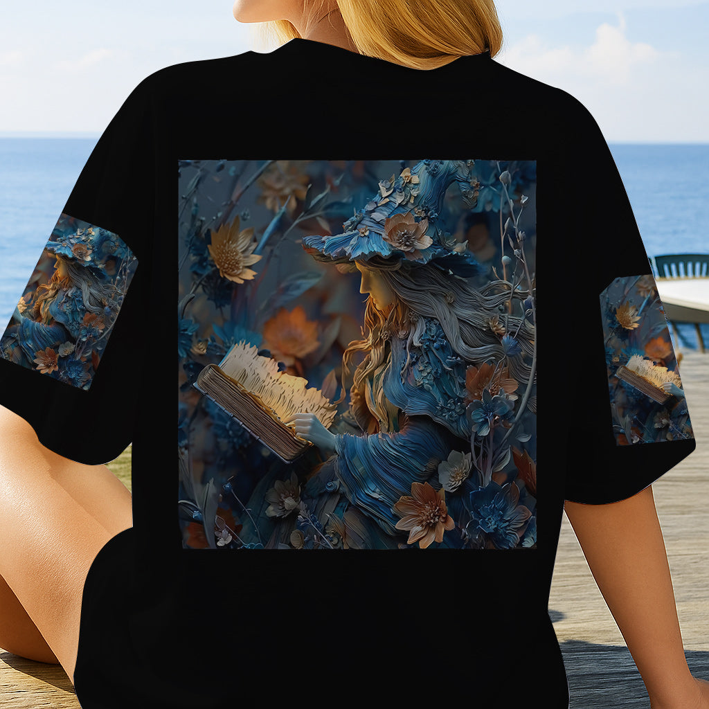 T-shirt personnalisé Sorcière Violette - T-shirt Sorcière Intégrale