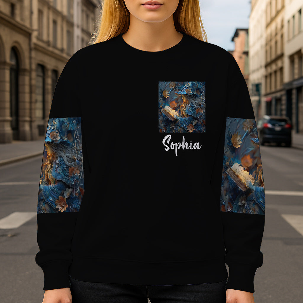 T-shirt personnalisé Sorcière Violette - T-shirt Sorcière Intégrale