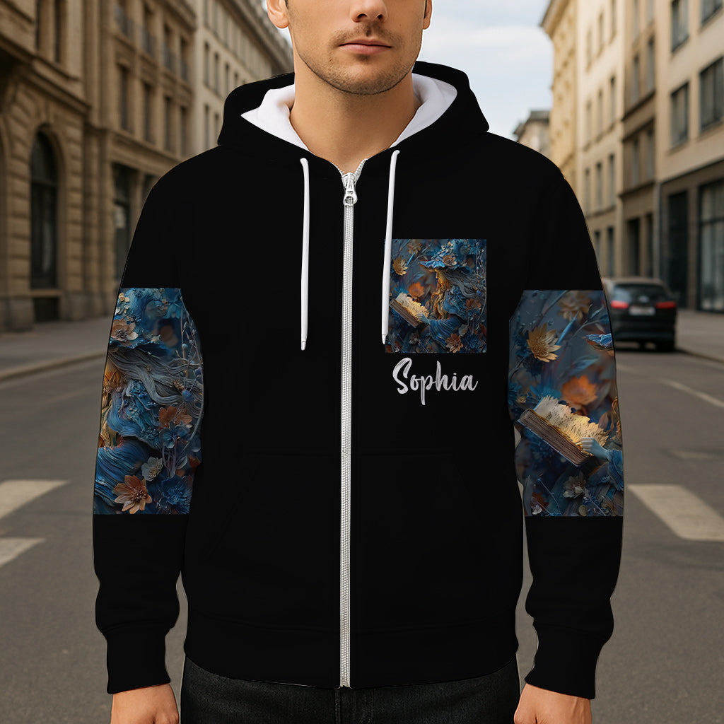 T-shirt personnalisé Sorcière Violette - T-shirt Sorcière Intégrale