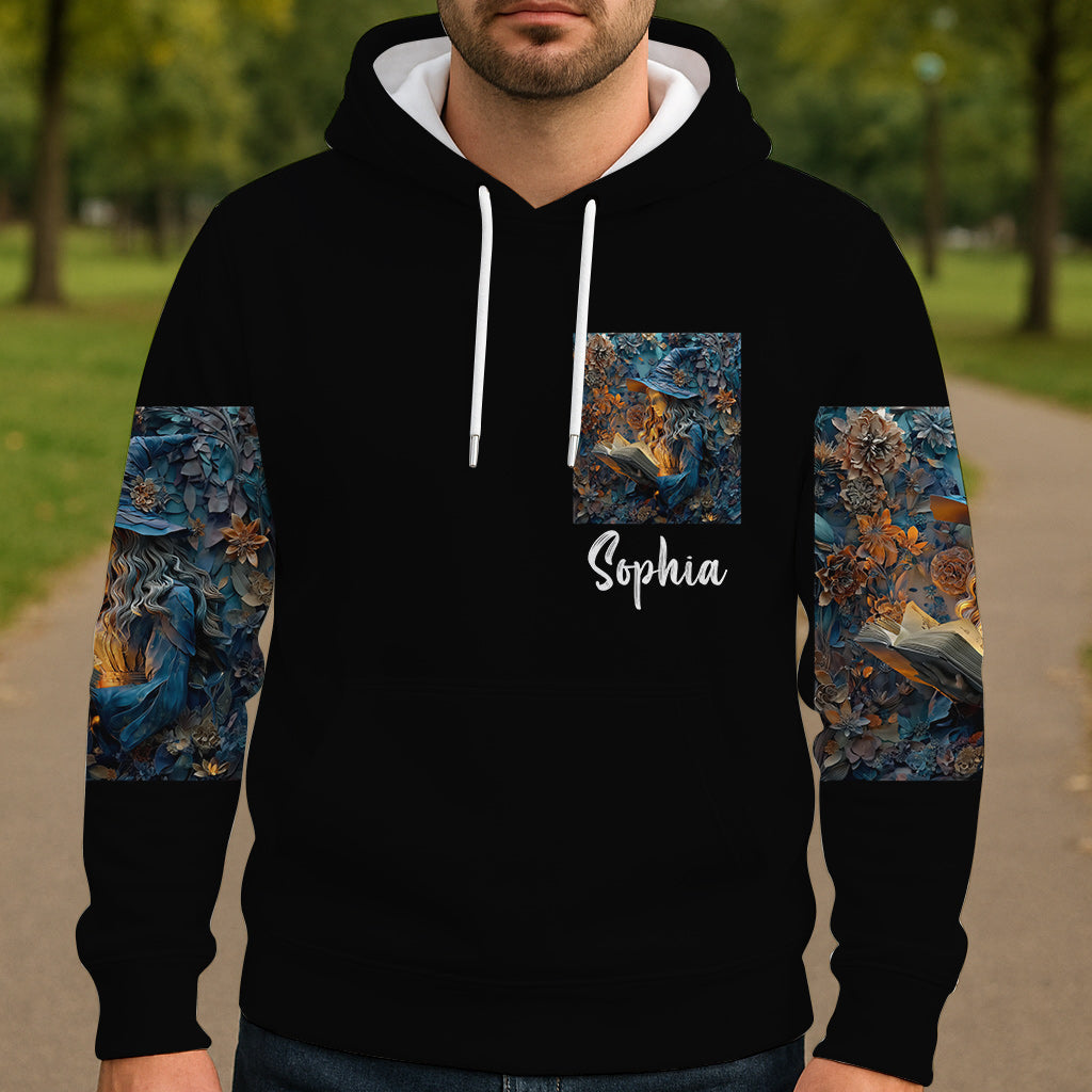 T-shirt personnalisé « Sorcière violette » - Sorcière intégrale