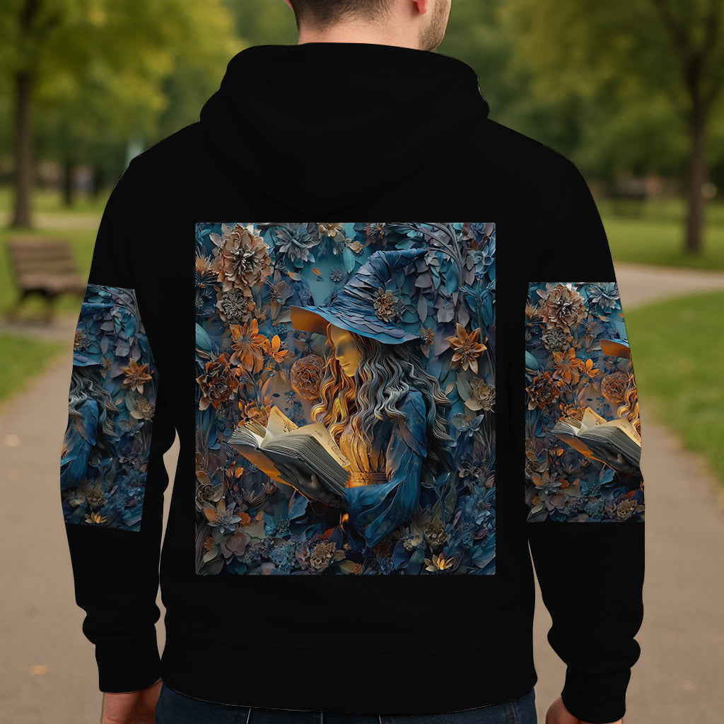 T-shirt personnalisé « Sorcière violette » - Sorcière intégrale