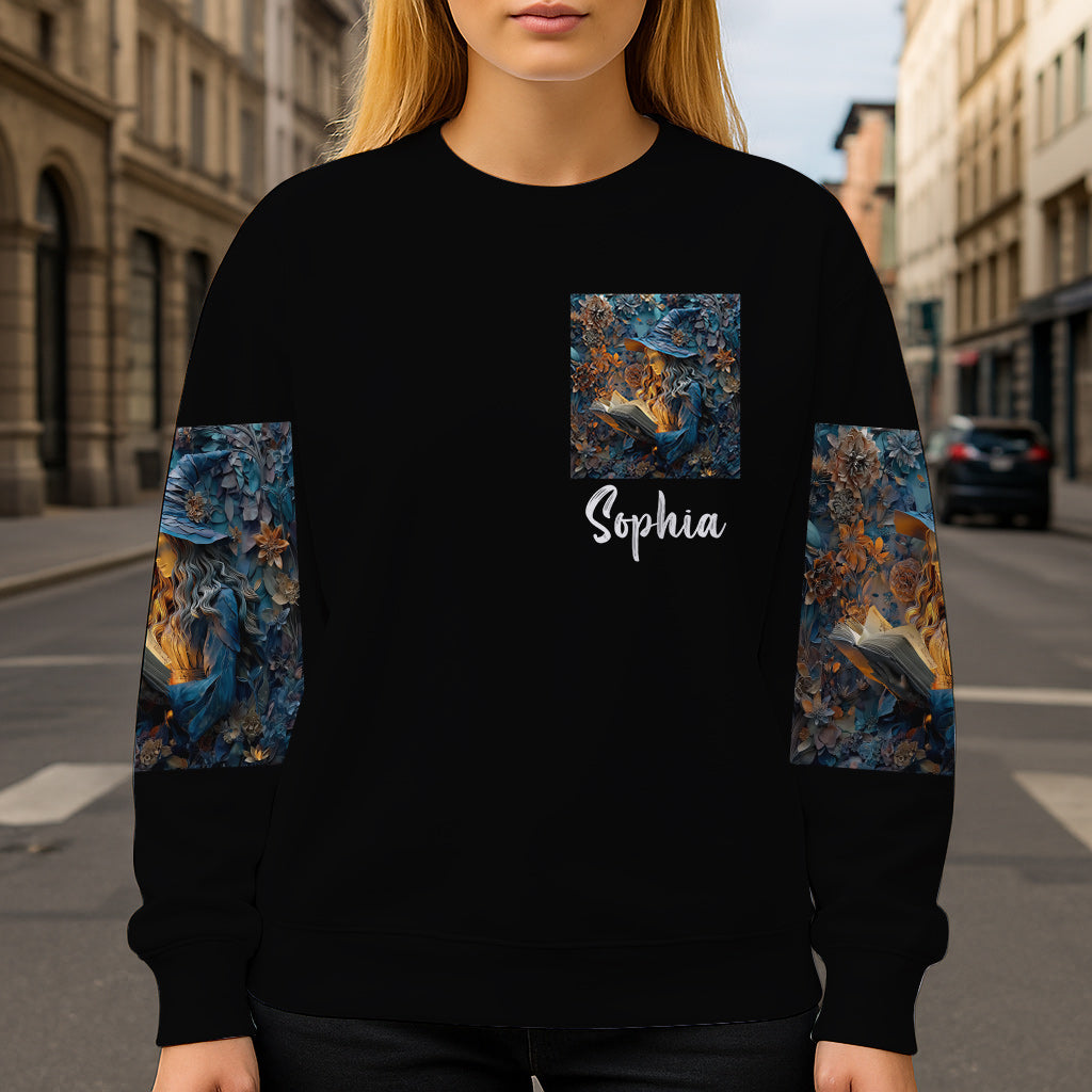 T-shirt personnalisé « Sorcière violette » - Sorcière intégrale