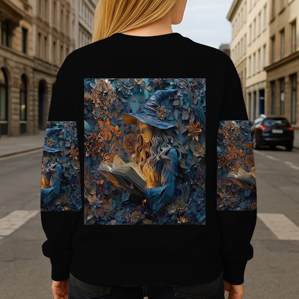 T-shirt personnalisé « Sorcière violette » - Sorcière intégrale