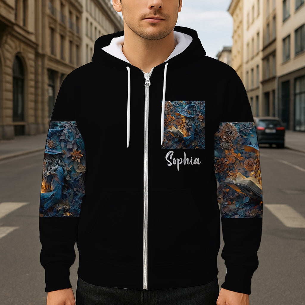 T-shirt personnalisé « Sorcière violette » - Sorcière intégrale