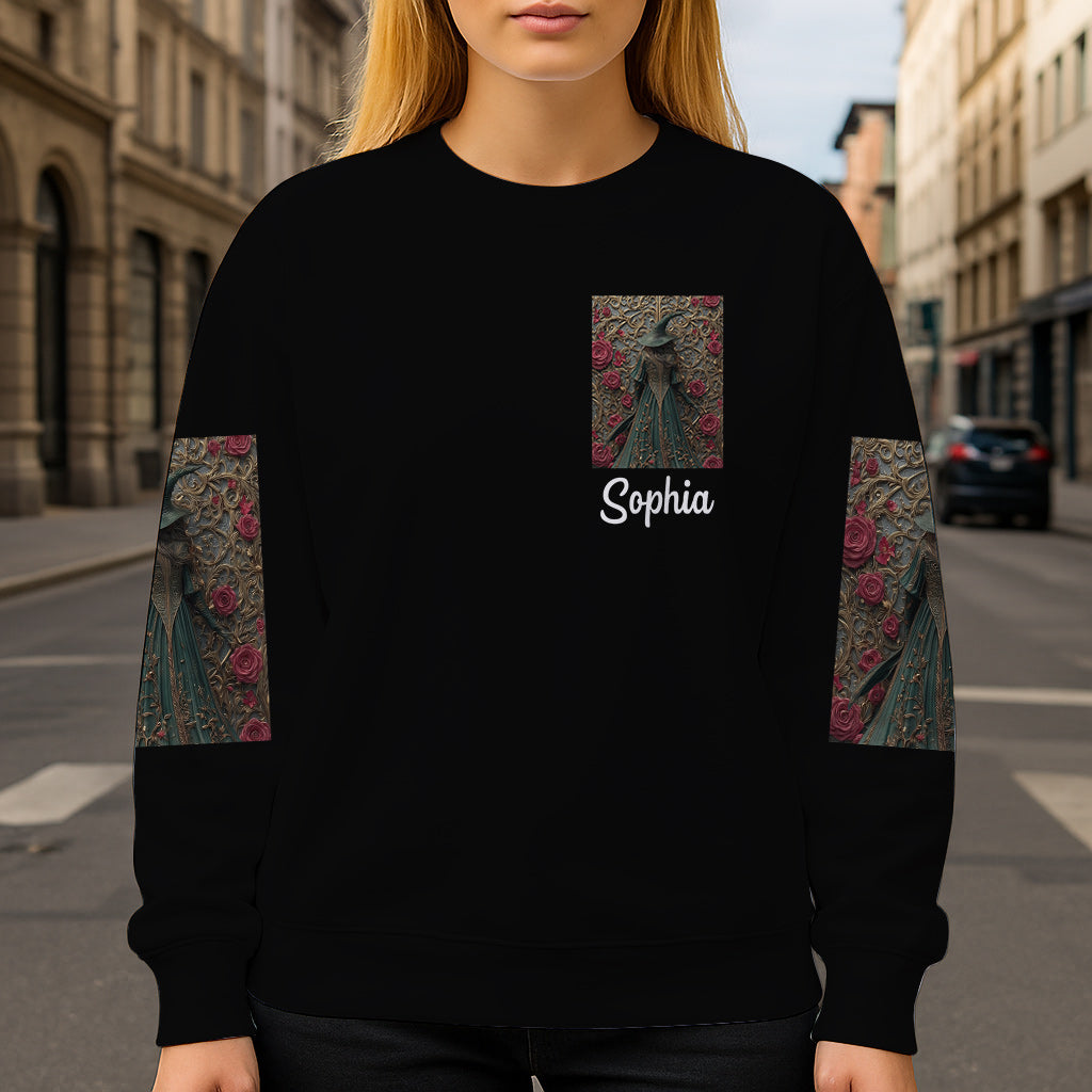 T-shirt personnalisé Sorcière Violette - T-shirt Sorcière Intégrale