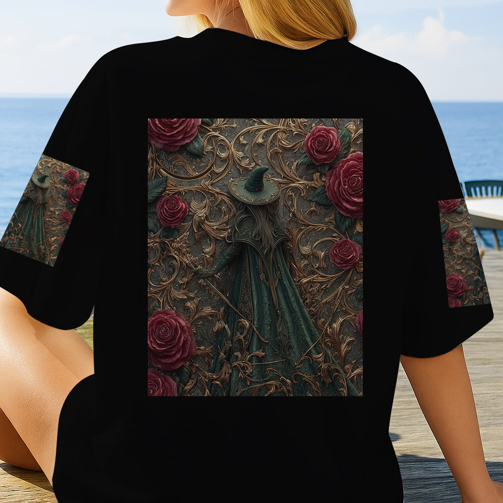 T-shirt personnalisé Sorcière Violette - T-shirt Sorcière Intégrale