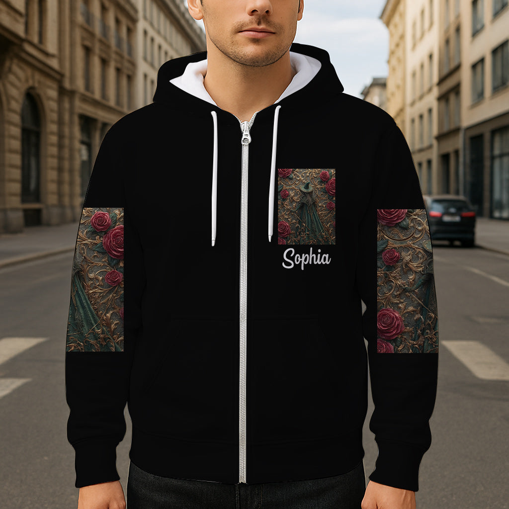 T-shirt personnalisé Sorcière Violette - T-shirt Sorcière Intégrale