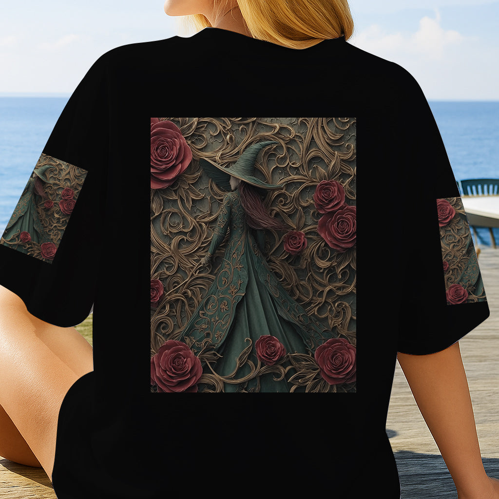 T-shirt personnalisé Sorcière Violette - T-shirt Sorcière Intégrale