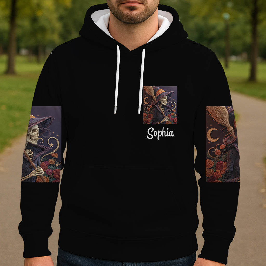 T-shirt personnalisé Sorcière Violette - T-shirt Sorcière Intégrale