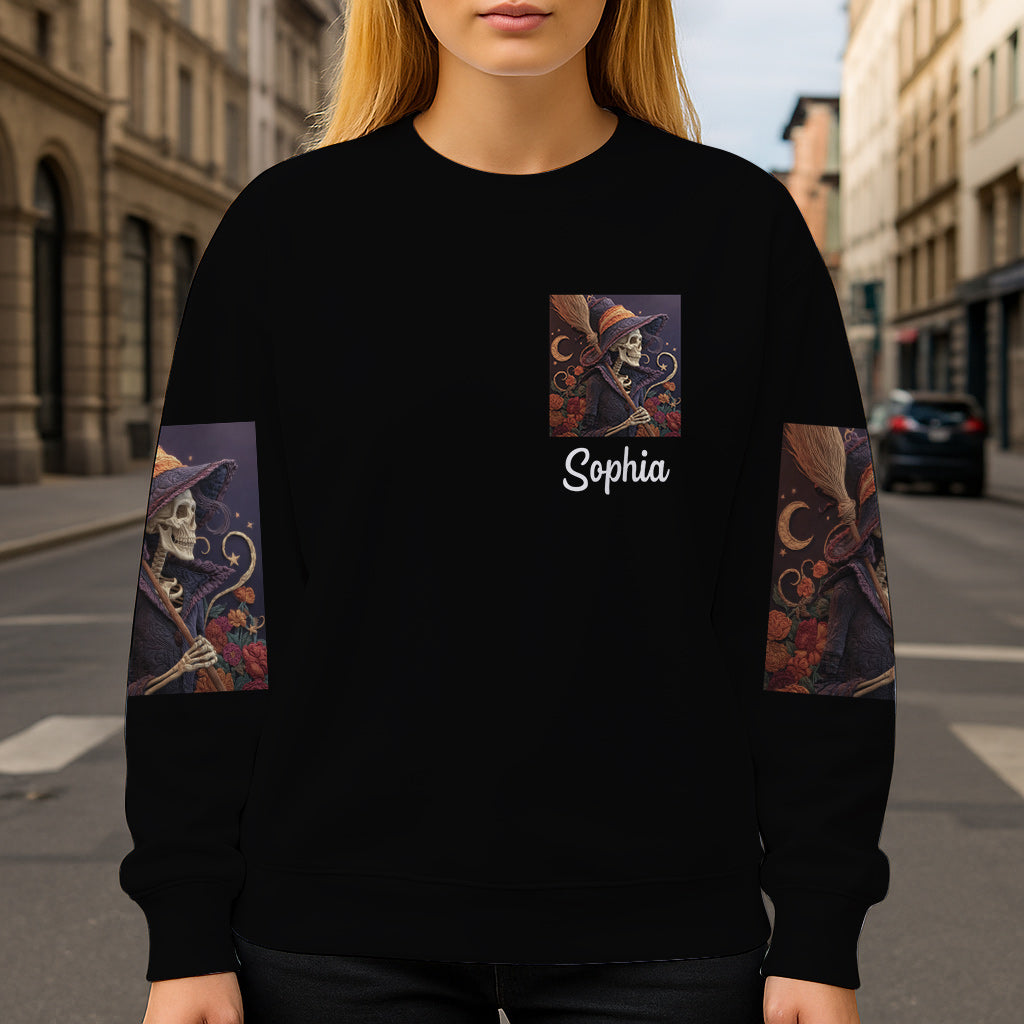 T-shirt personnalisé Sorcière Violette - T-shirt Sorcière Intégrale