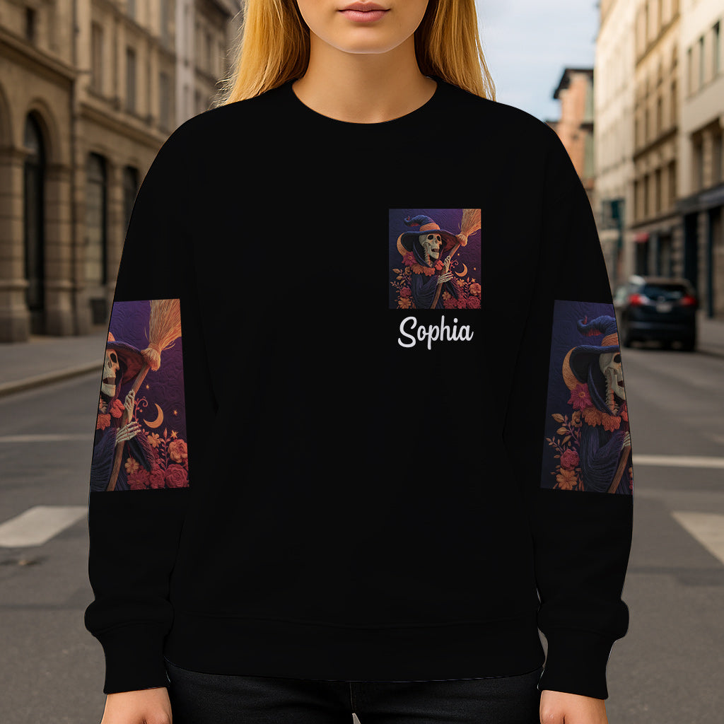 T-shirt personnalisé Sorcière Violette - T-shirt Sorcière Intégrale