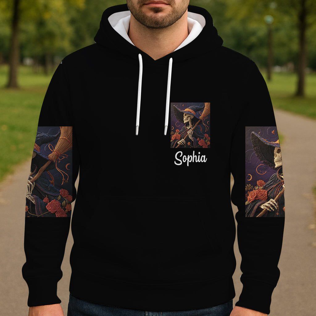 T-shirt personnalisé « Sorcière violette » - Sorcière intégrale