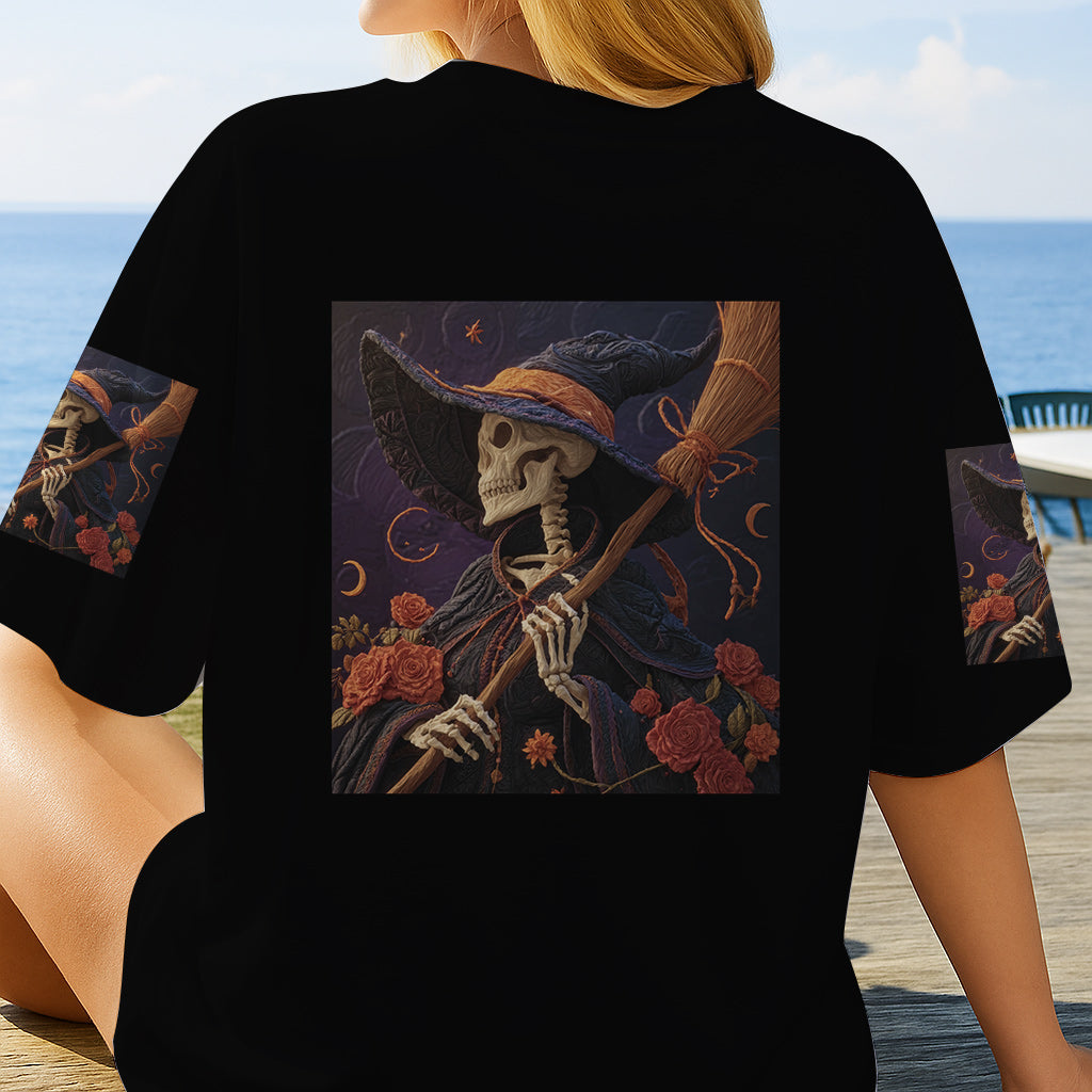 T-shirt personnalisé « Sorcière violette » - Sorcière intégrale