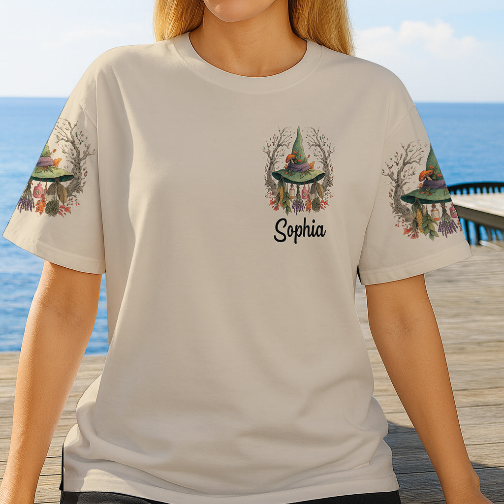 T-shirt personnalisé Sorcière Violette - T-shirt Sorcière Intégrale