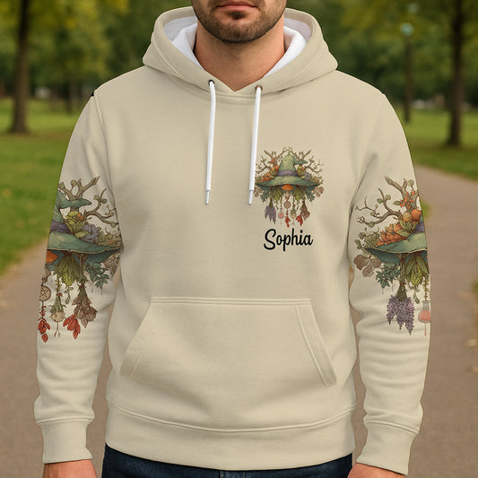 Purple Witch - Personalized Witch All Over Shirt