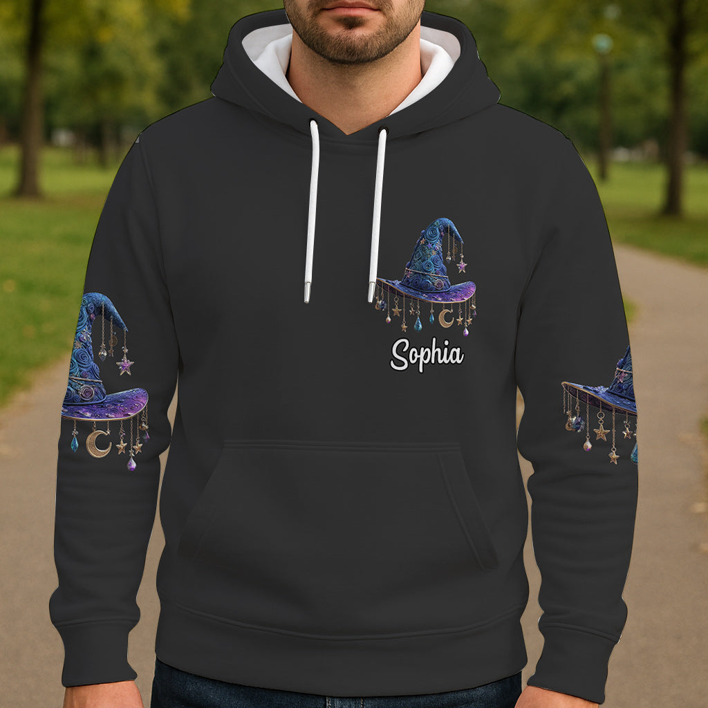 Purple Witch - Personalized Witch All Over Shirt