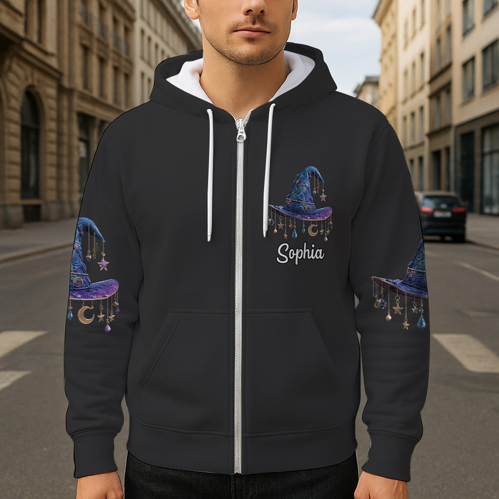 Purple Witch - Personalized Witch All Over Shirt