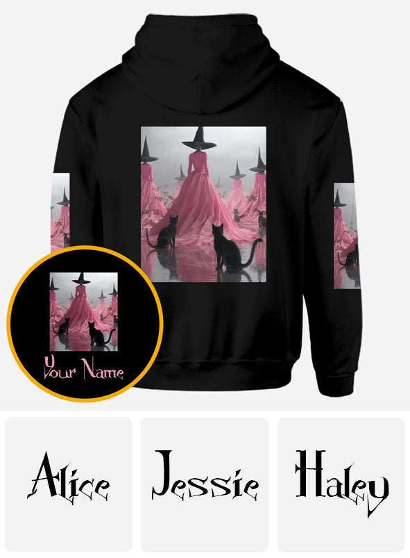 T-shirt personnalisé Sorcière Violette - T-shirt Sorcière Intégrale