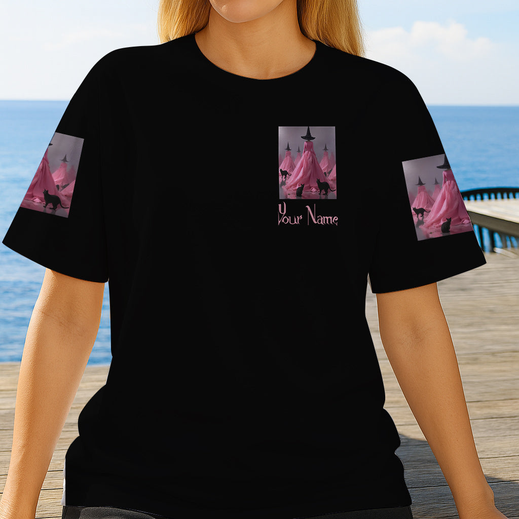 T-shirt personnalisé Sorcière Violette - T-shirt Sorcière Intégrale