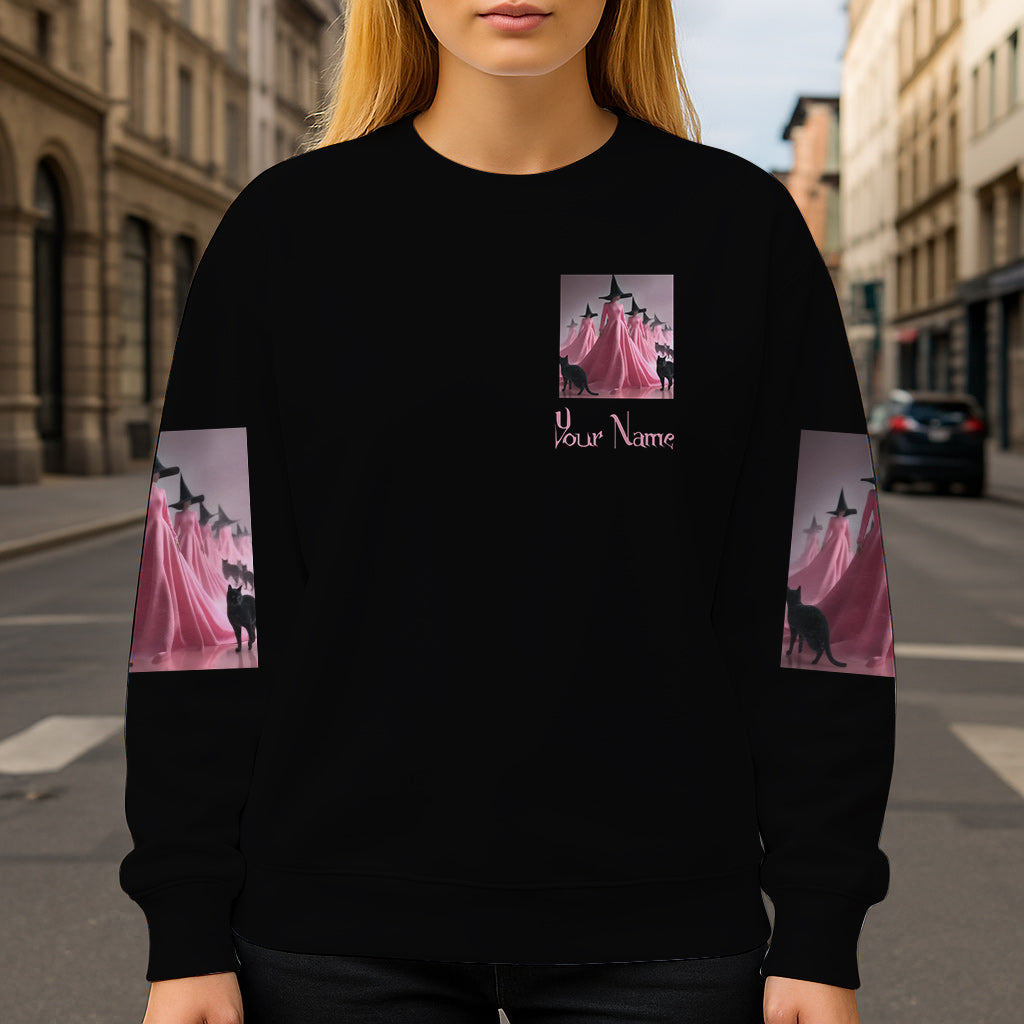 T-shirt personnalisé « Sorcière violette » - Sorcière intégrale